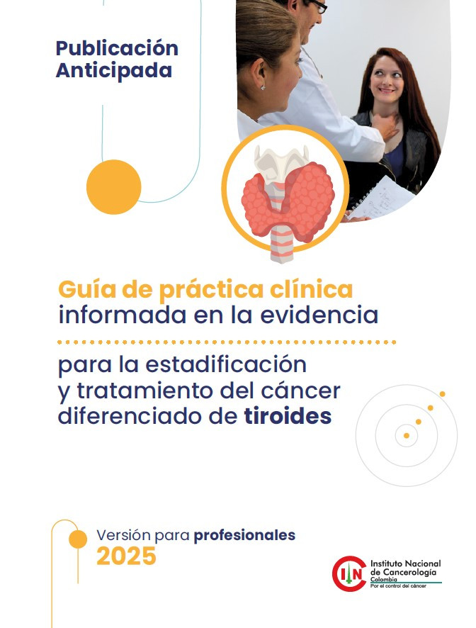 GPC para la estadificación y tratamiento del cáncer diferenciado de tiroides - versión para profesio