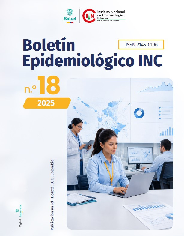 Boletín epidemiológico INC No. 18 2025