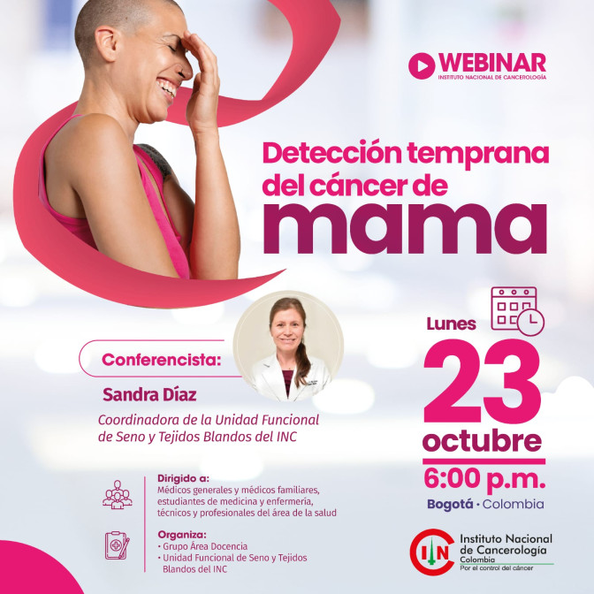 Webinar : Detección temprana cáncer de mama