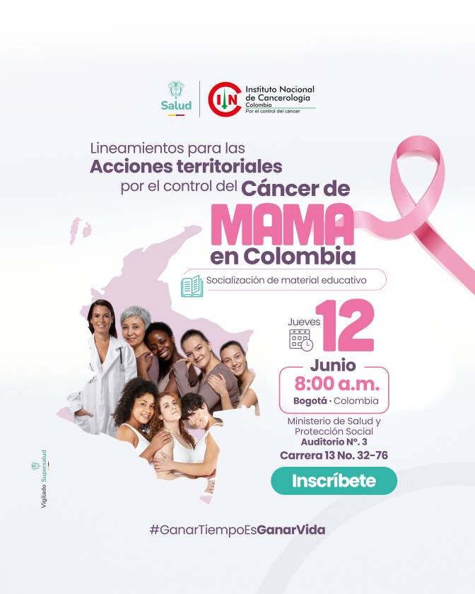 Lineamientos para las acciones territoriales por el control del cáncer de mama en Colombia