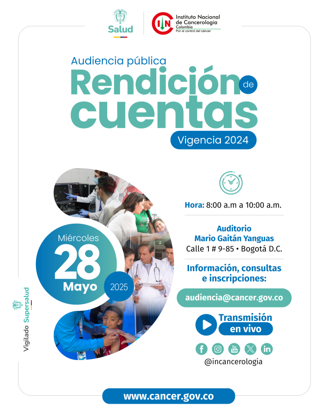 Rendición de cuentas INC 2024