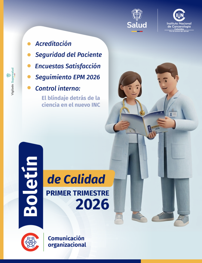 Boletín informativo - Calidad I trimestre 2026