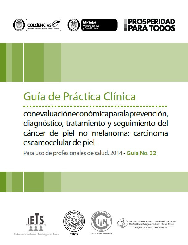 GPC para para la prevención, diagnóstico, tratamiento y seguimiento del carcinoma escamocelular de p