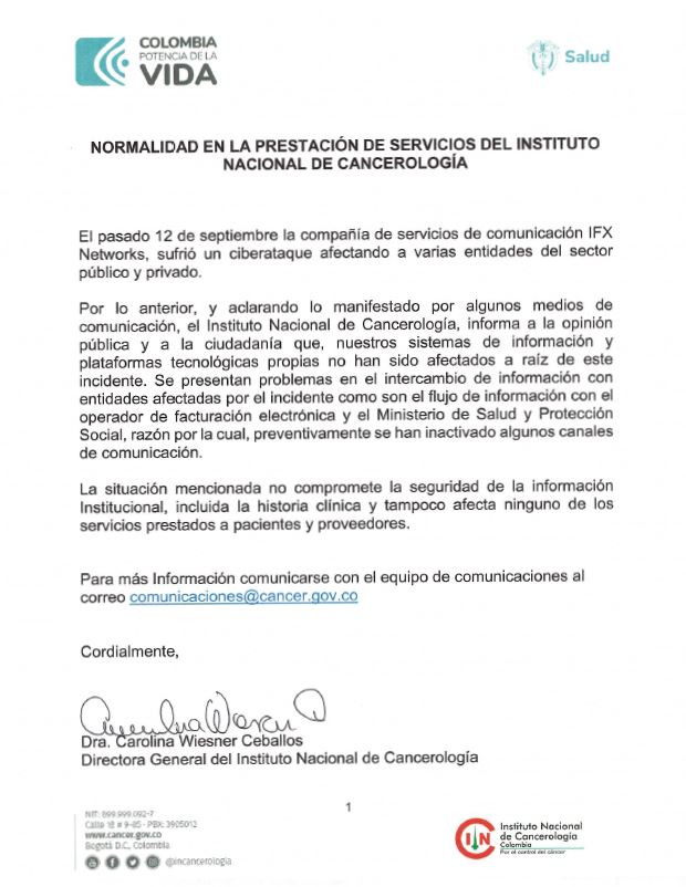 Normalidad en la prestación de servicio
