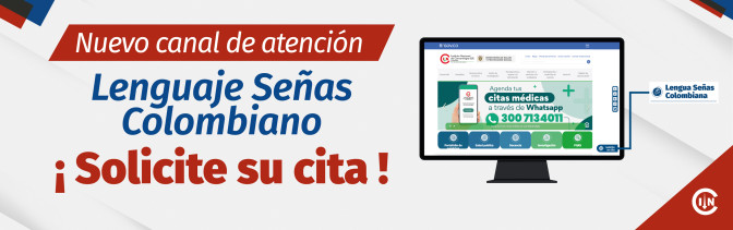 Citas para personas en condición de discapacidad auditiva