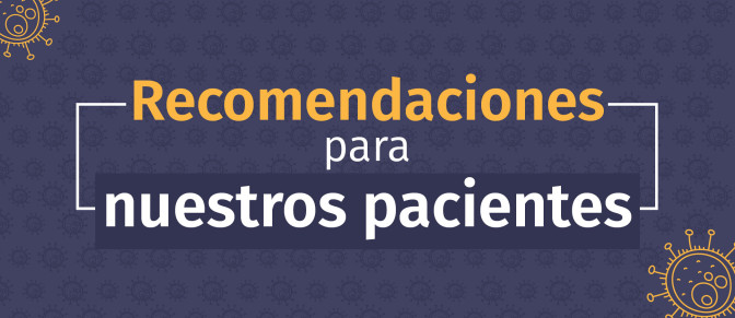 Recomendaciones para pacientes