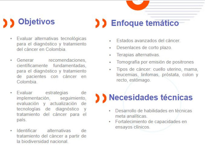 Diagnóstico y tratamiento del cáncer en Colombia