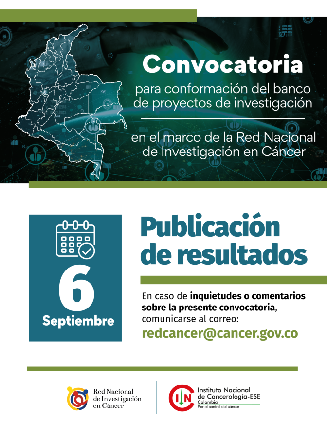 Convocatoria para la conformación de un banco de proyectos de investigación 2022